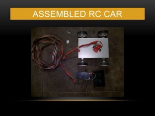 Wired remote controlled car project
