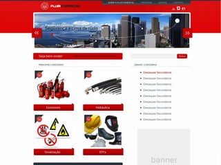 Criação Website - Fluir Incêndio