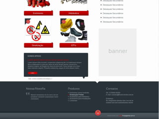 Criação Website - Fluir Incêndio