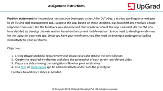 Wireframe prototype | PDF