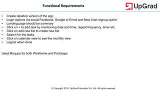Wireframe prototype | PDF