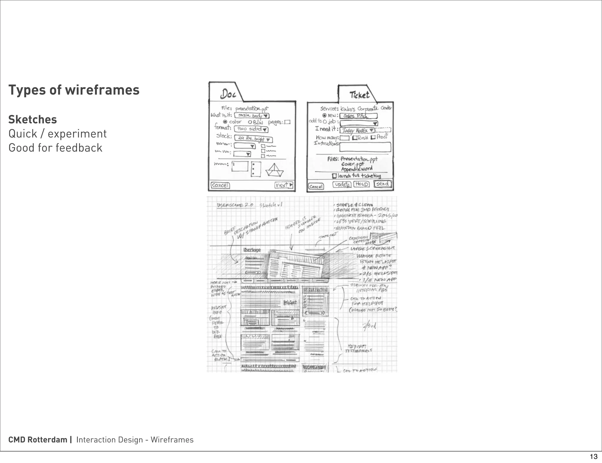 Introduction to wireframes