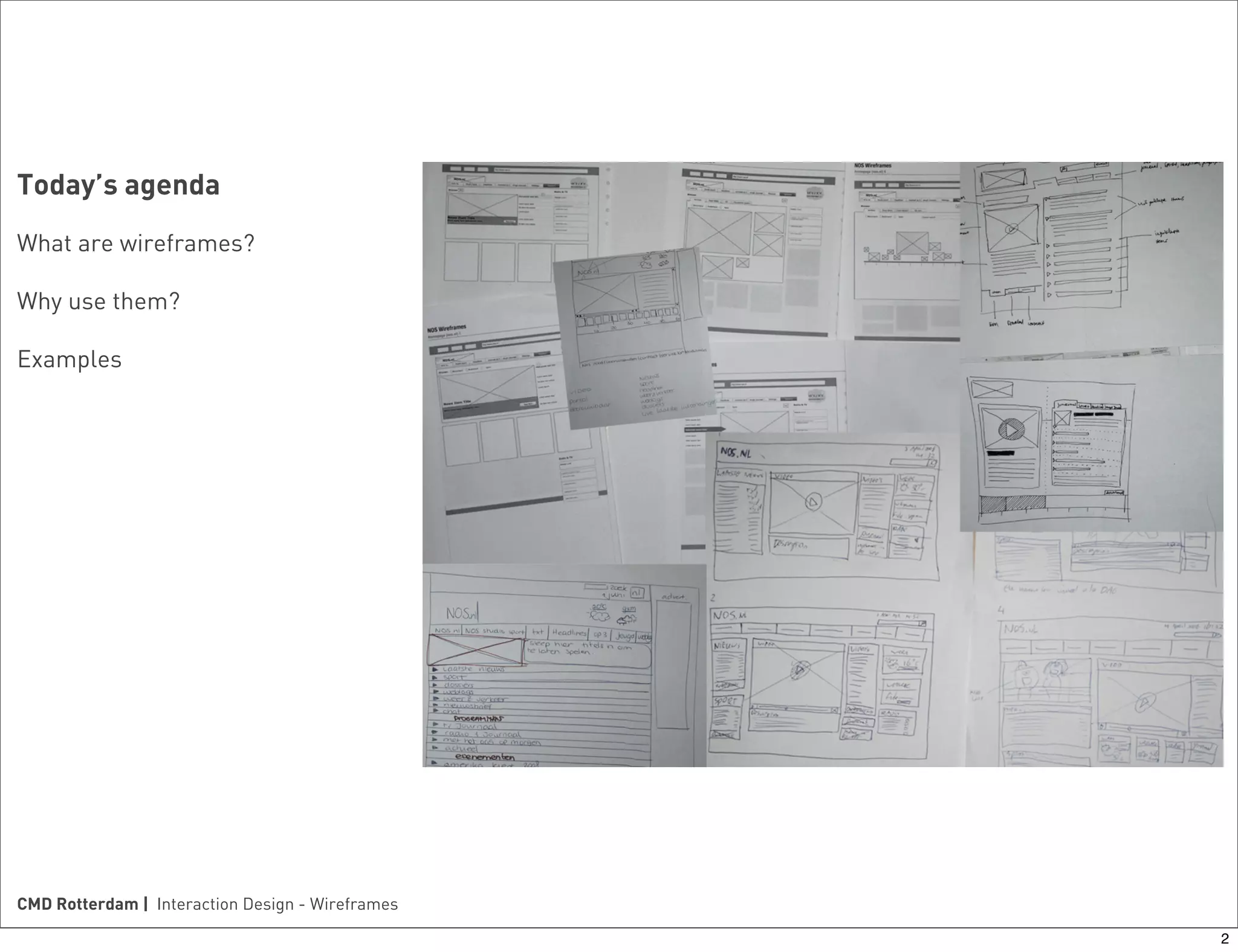 Introduction to wireframes