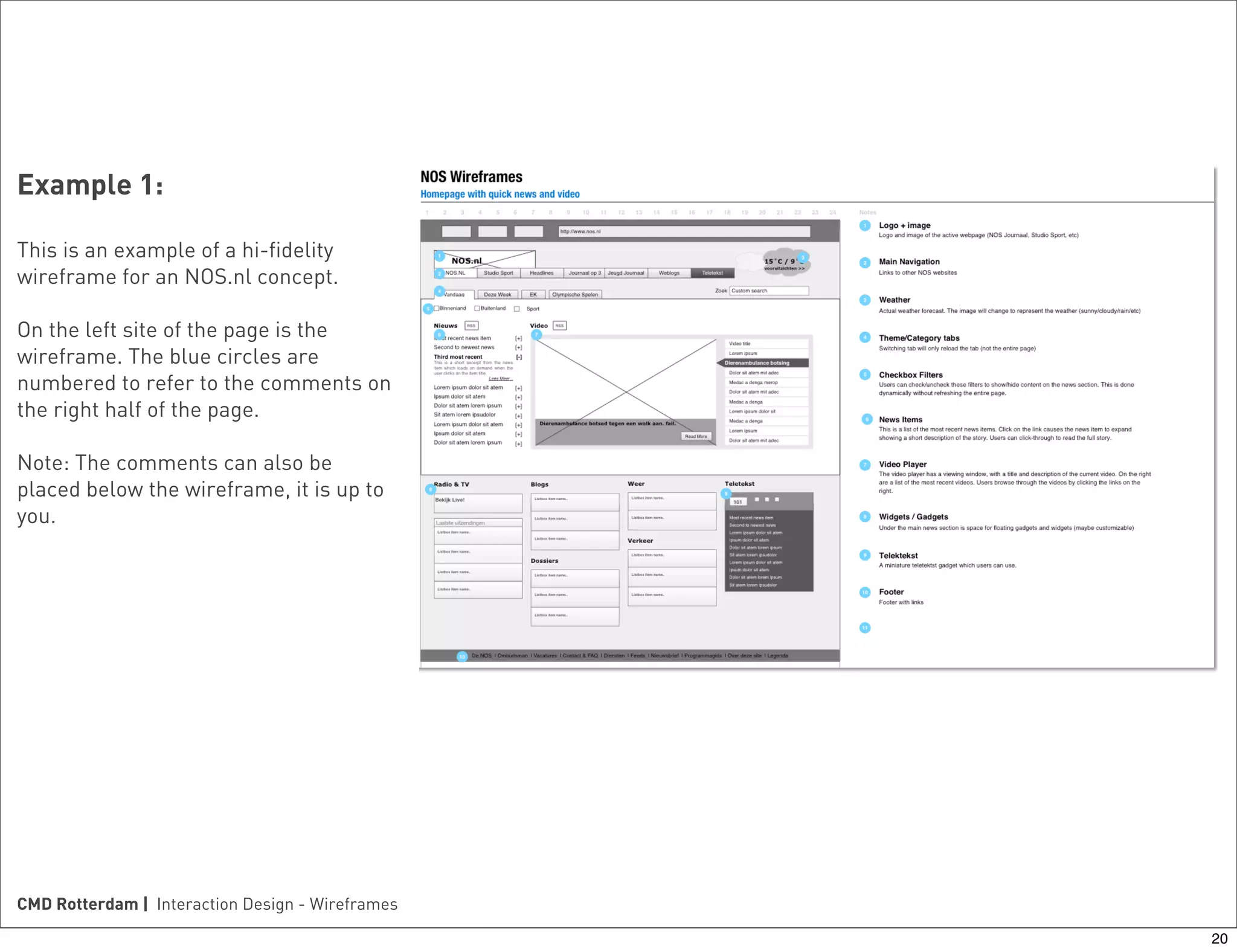 Introduction to wireframes