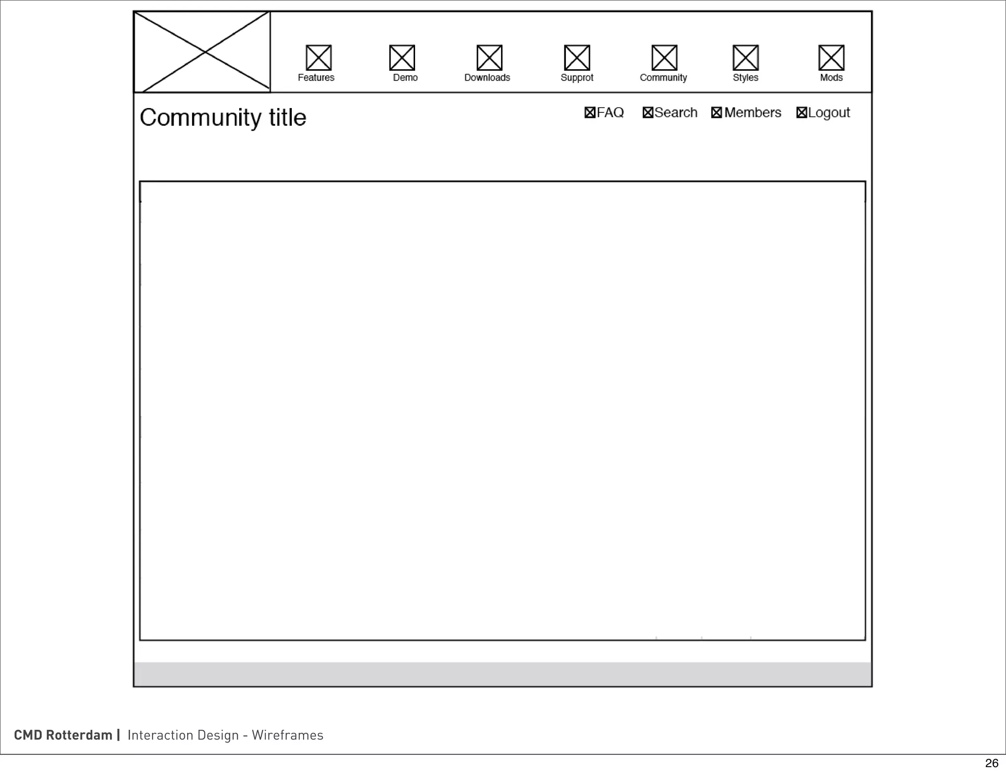 Introduction to wireframes