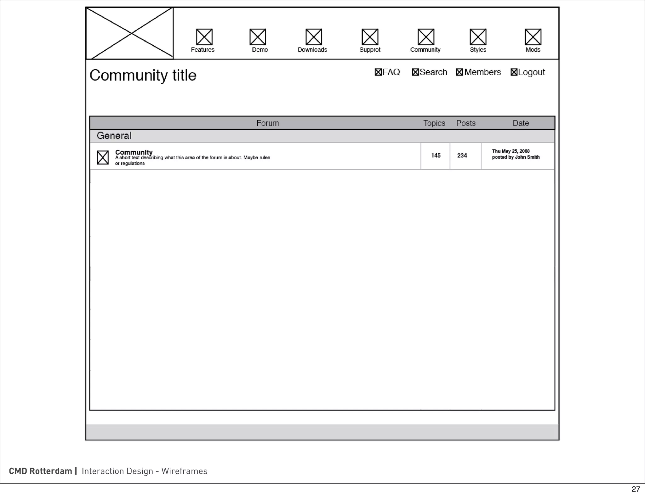 Introduction to wireframes