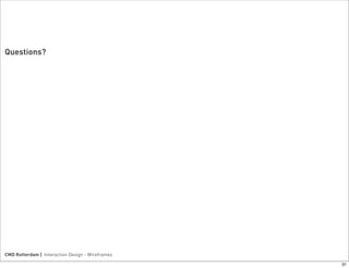 Introduction to wireframes