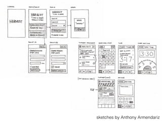 sketches by Anthony Armendariz
 