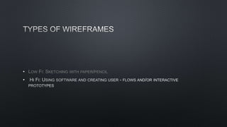 • LOW FI: SKETCHING WITH PAPER/PENCIL
•