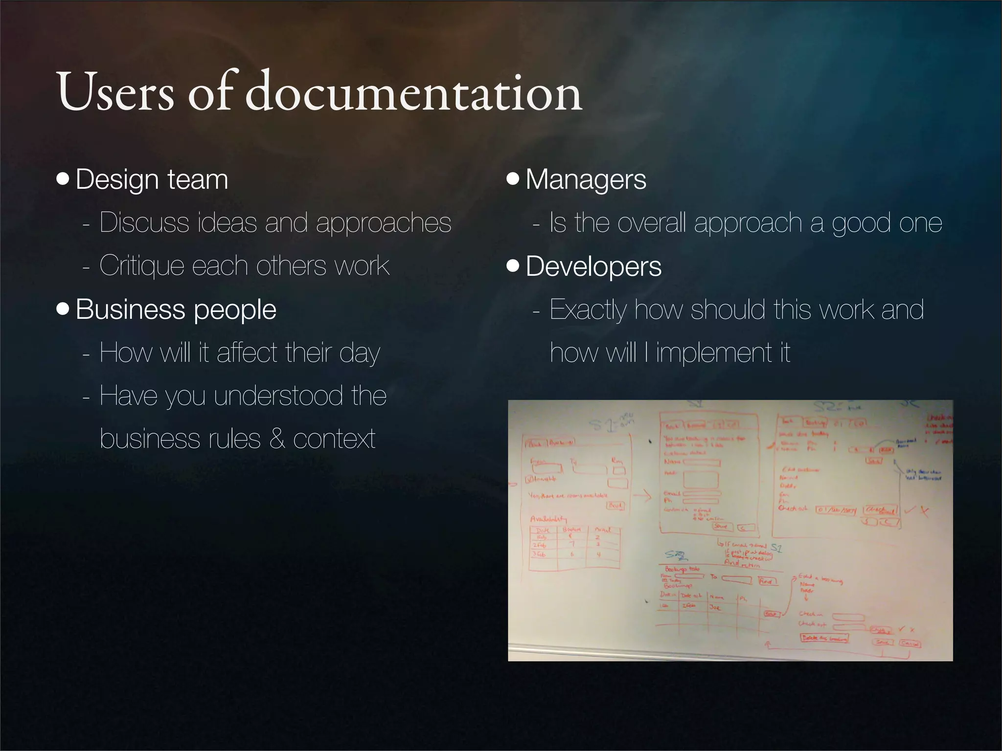 Wireframes for the Wicked