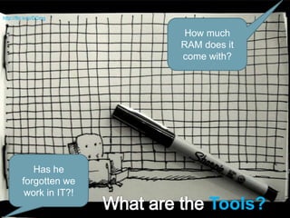 http://flic.kr/p/DCmgHow much RAM does it come with?Has he forgotten we work in IT?!What are the Tools?