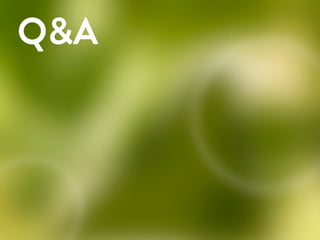 a presentation by
Q&A
 