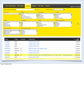 Friday, 16 October 2009
 