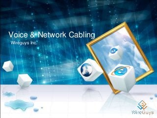 Voice & Network Cabling
Wireguys Inc.
 