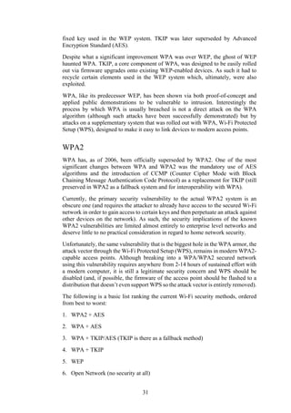 The wireless network about security issues | PDF