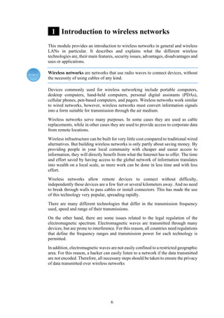 The wireless network about security issues | PDF