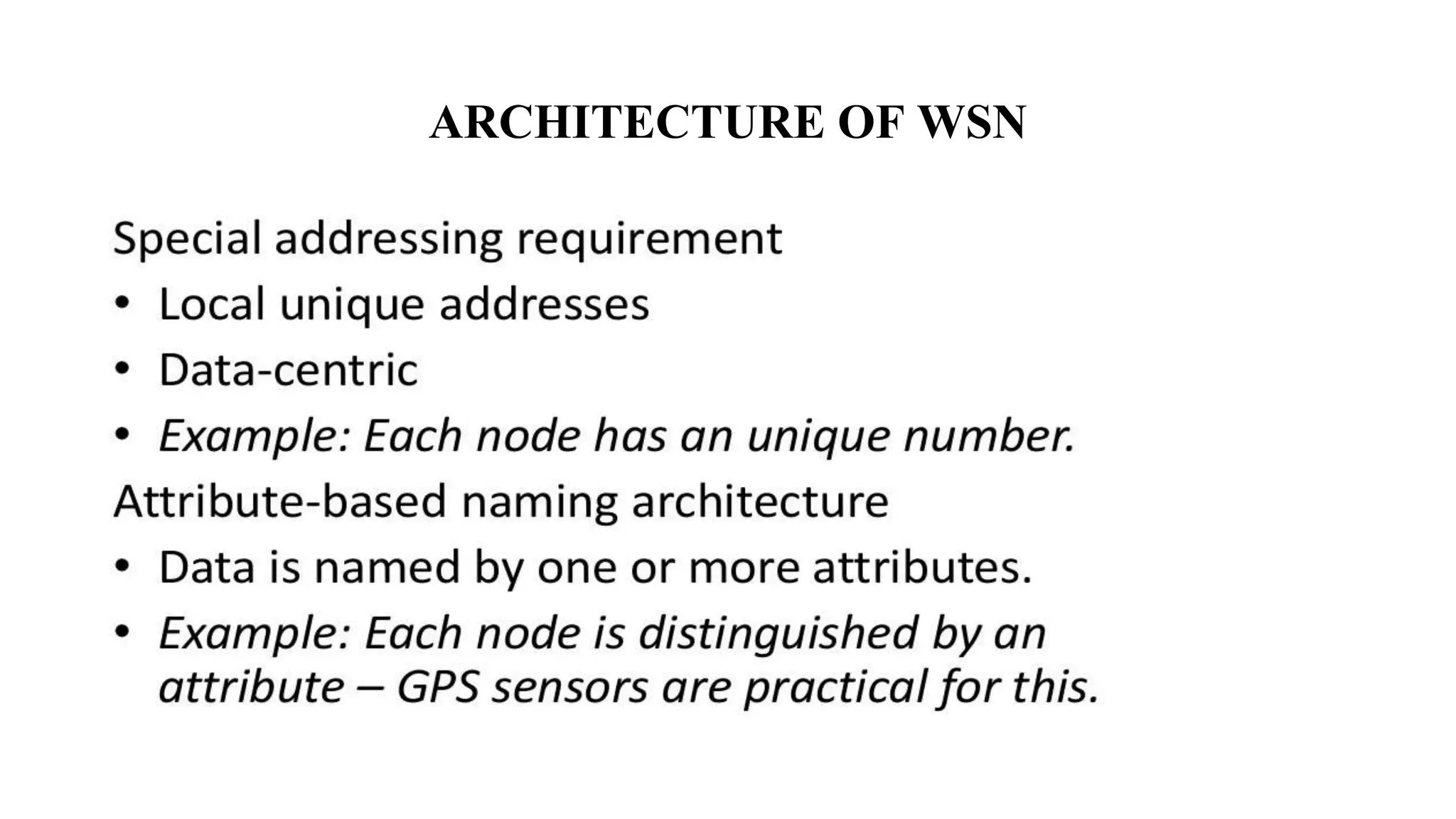 Wireless sensor network ppt