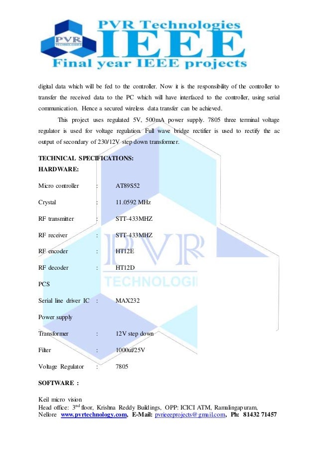 Wireless data encryption and decryption for security in army applications
