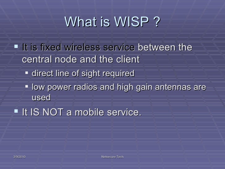 what is wisps