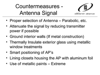 Countermeasures - Antenna Signal  ,[object Object],[object Object],[object Object],[object Object],[object Object],[object Object],[object Object]