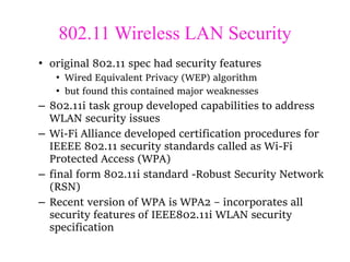 Wireless Network security | PPTX