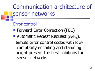 Wireless Sensor Networks Ppt