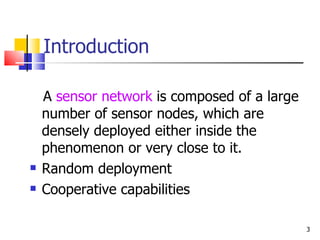 Wireless Sensor Networks | PPT
