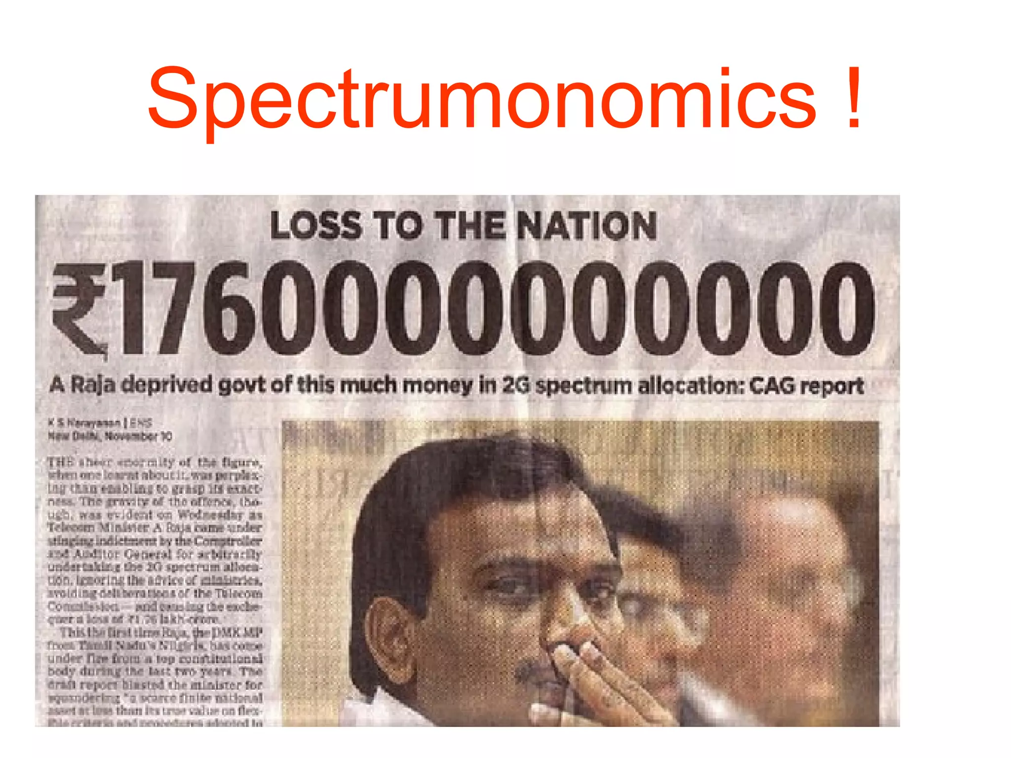 Spectrumonomics !
 