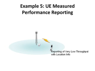 Example 5: UE Measured
 Performance Reporting
 