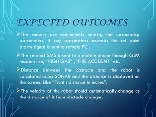 Wireless ai based intelli industrial security robot 2 ppt