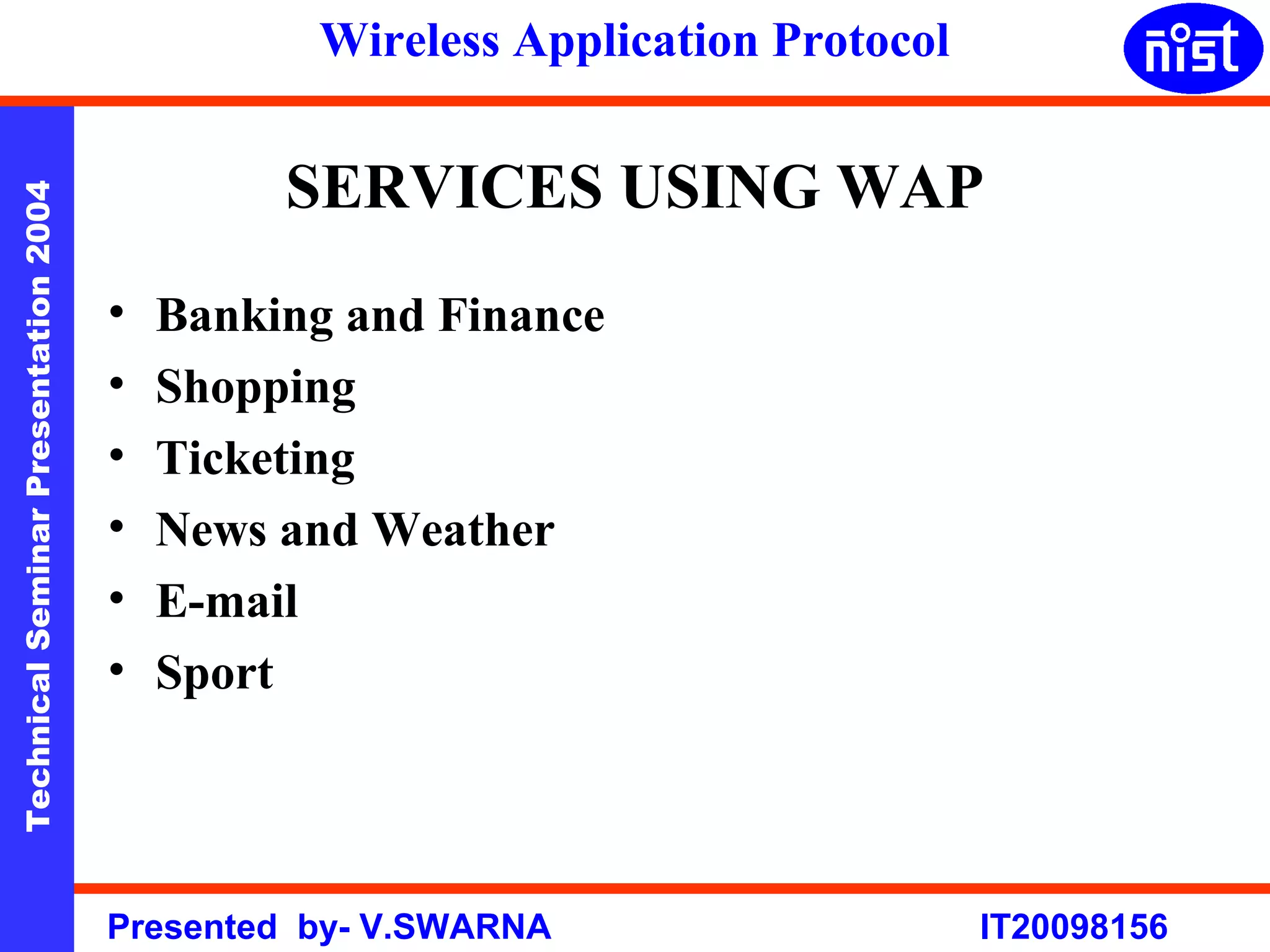 Wireless application protocol (WAP) | PPT | Internet | Computing