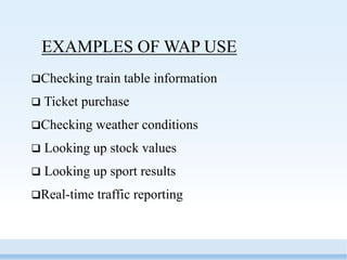 Wireless application protocol | PPTX
