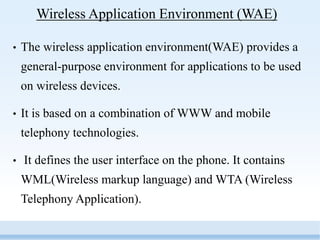 Wireless application protocol | PPTX | Internet | Computing