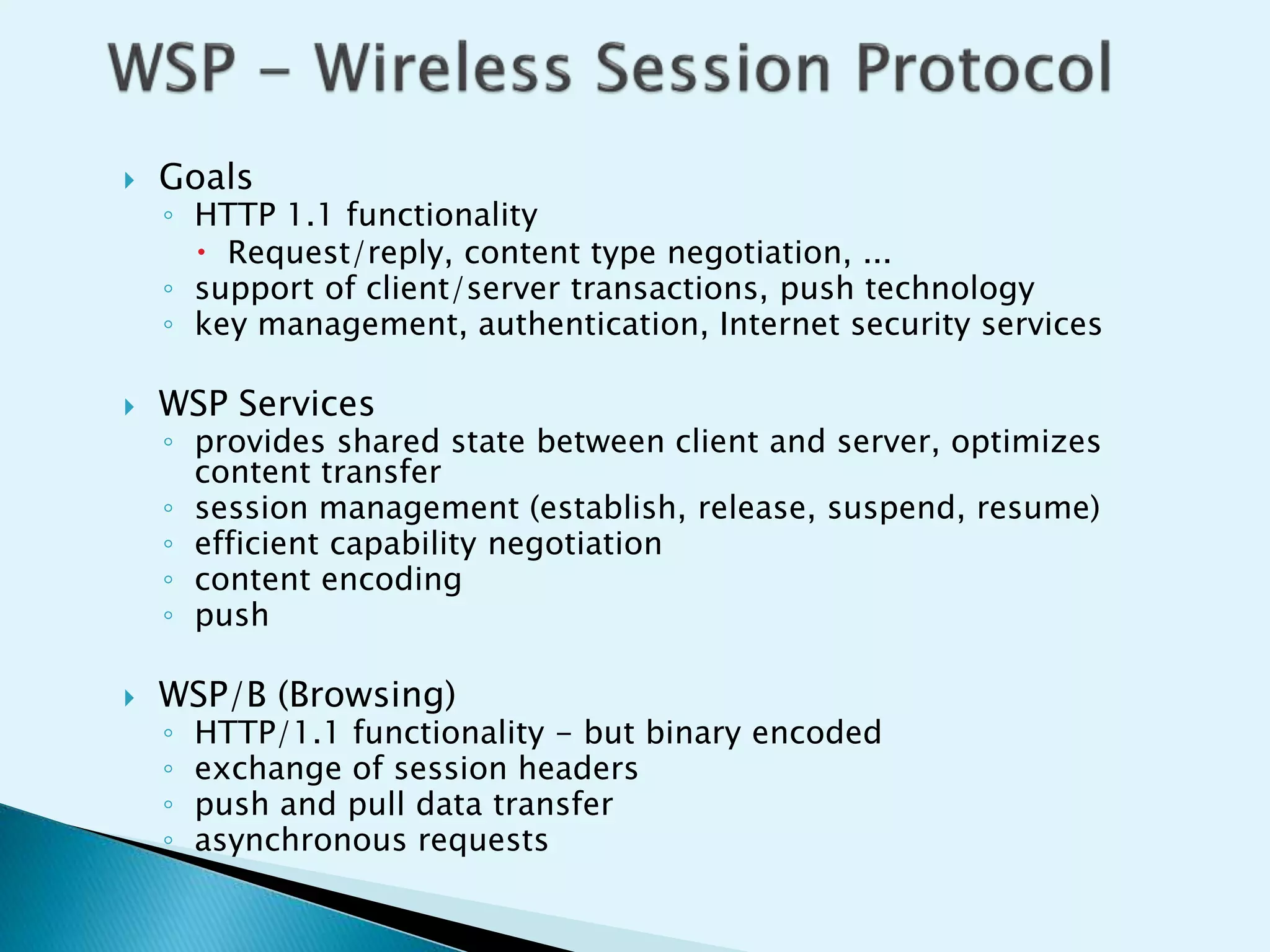 Wireless application protocol wap | PPTX