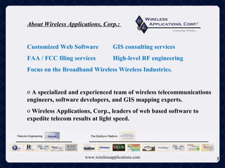 Wireless Applications Corp 2011 Formal6 | PPT