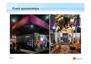 Page  56
Event sponsorships
 