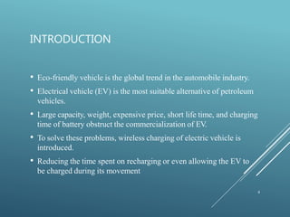 Wireless charging of electric vehicles | PPTX