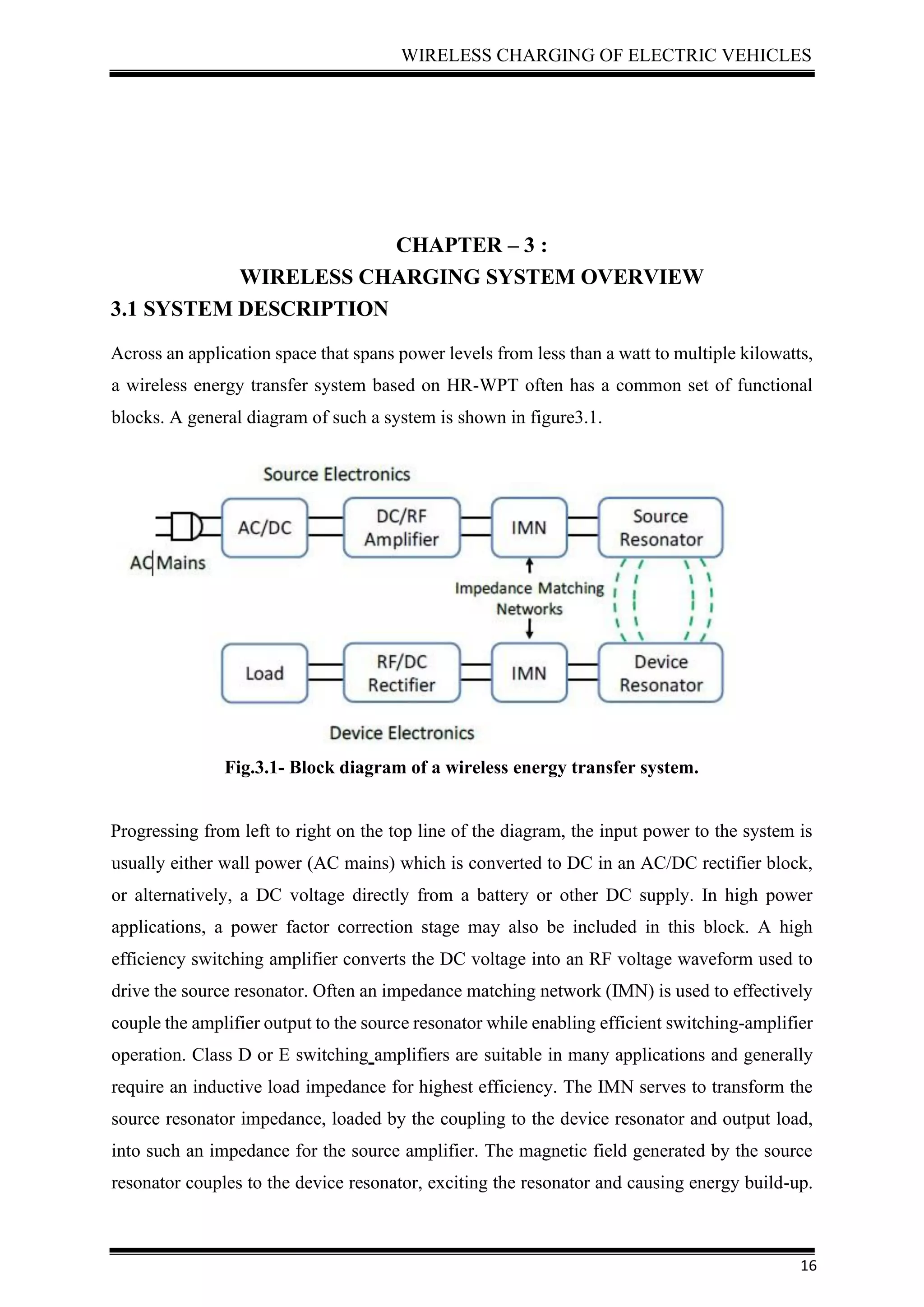 Wireless charging of electric vehicles document | PDF