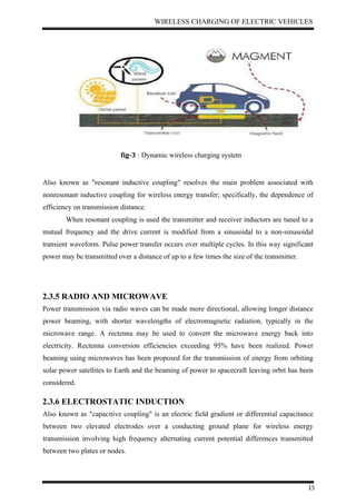 Wireless charging of electric vehicles document | PDF