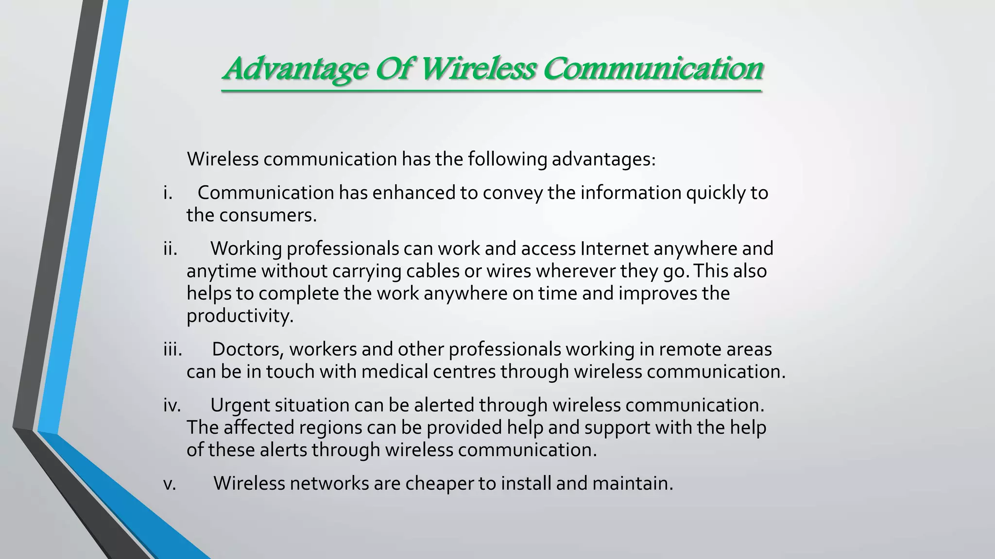 Wireless Communication | PPT
