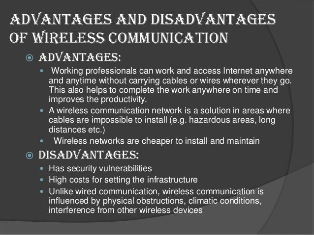 Wireless communication