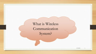 Wireless communication | PPTX