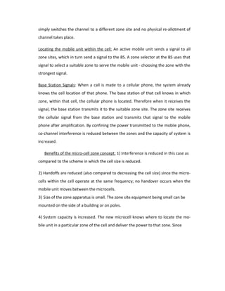 Wireless communication networks | PDF
