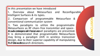 Wireless Communications through reconfigurable intellegent surfaces ...