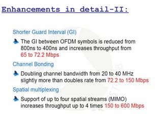 Enhancements in detail-II:
 