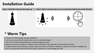 Wireless Dimmer Light Simplelink PDF