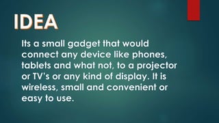 Wireless display connector