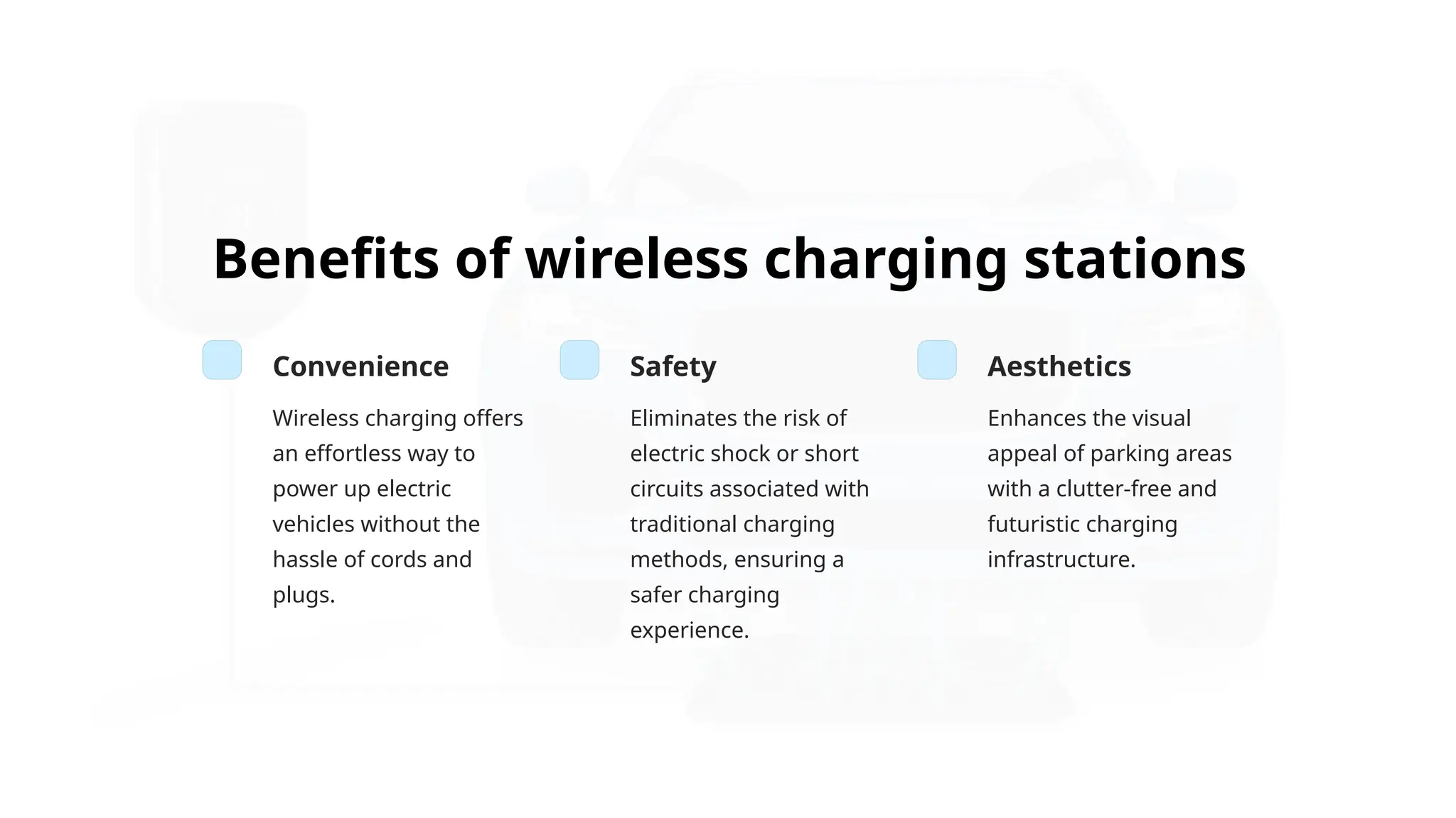 WIRELESS Electric VEHICLE CHARGING POWER POINT PRESENTATION | PPTX