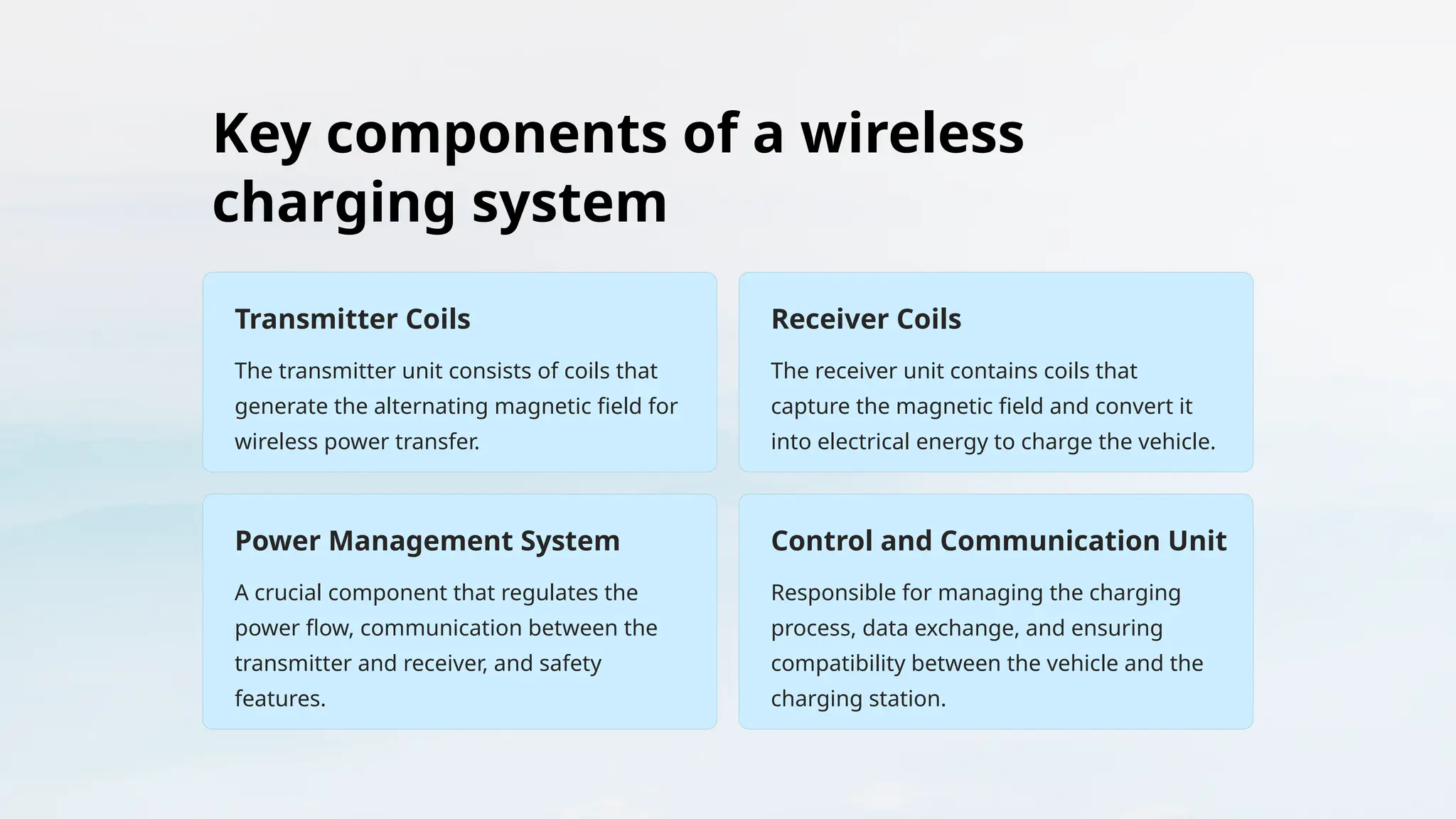 WIRELESS Electric VEHICLE CHARGING POWER POINT PRESENTATION | PPTX