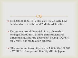 Wireless LAN and bluetooth technology | PDF